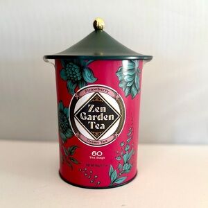 Zen Garden STRAWBERRY GREEN TEA 60 Bags Contains Caffeine New